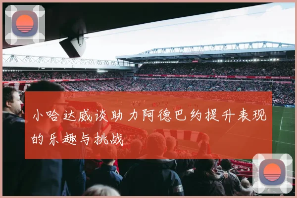 小哈达威谈助力阿德巴约提升表现的乐趣与挑战